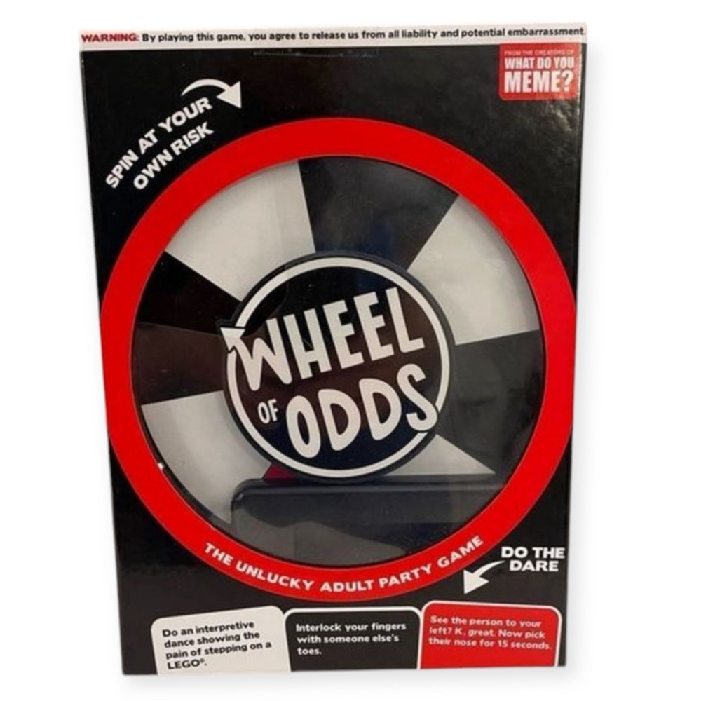 Wheel of Odds The Unlucky Adult Party‎ Game
